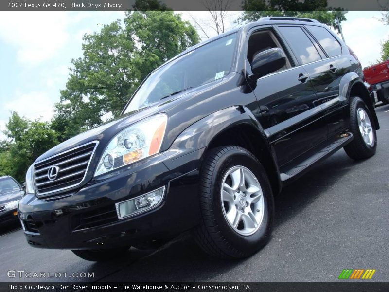 Black Onyx / Ivory 2007 Lexus GX 470