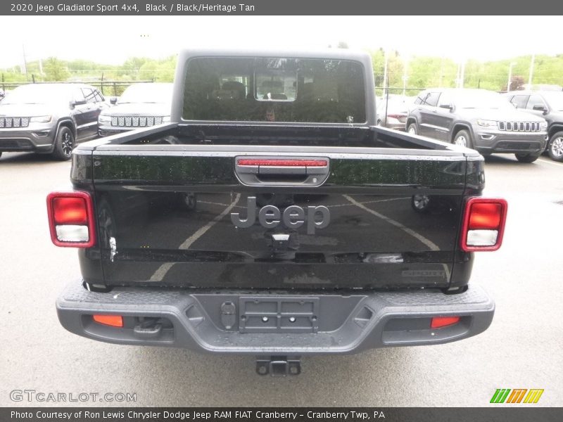 Black / Black/Heritage Tan 2020 Jeep Gladiator Sport 4x4