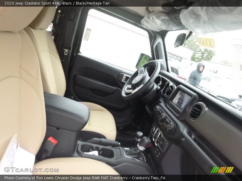 Front Seat of 2020 Gladiator Sport 4x4