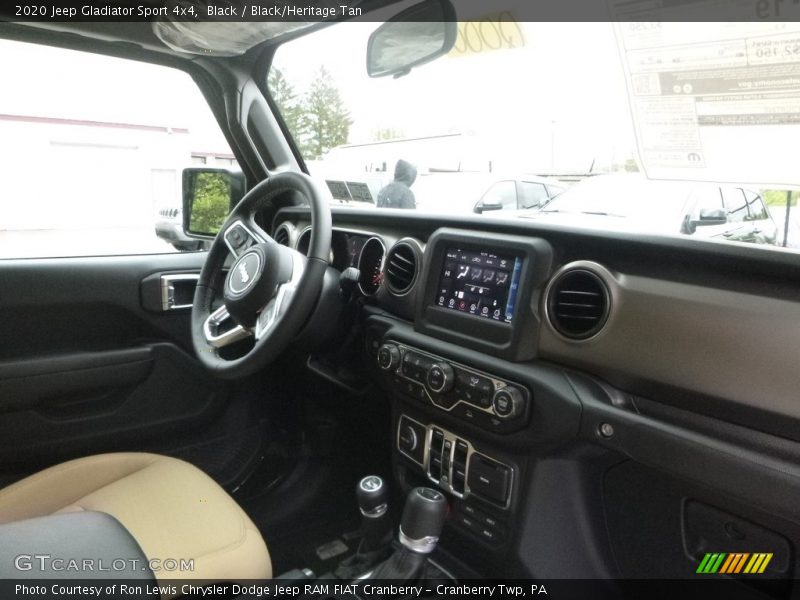 Dashboard of 2020 Gladiator Sport 4x4