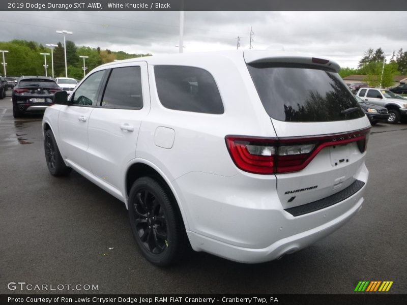 White Knuckle / Black 2019 Dodge Durango SXT AWD