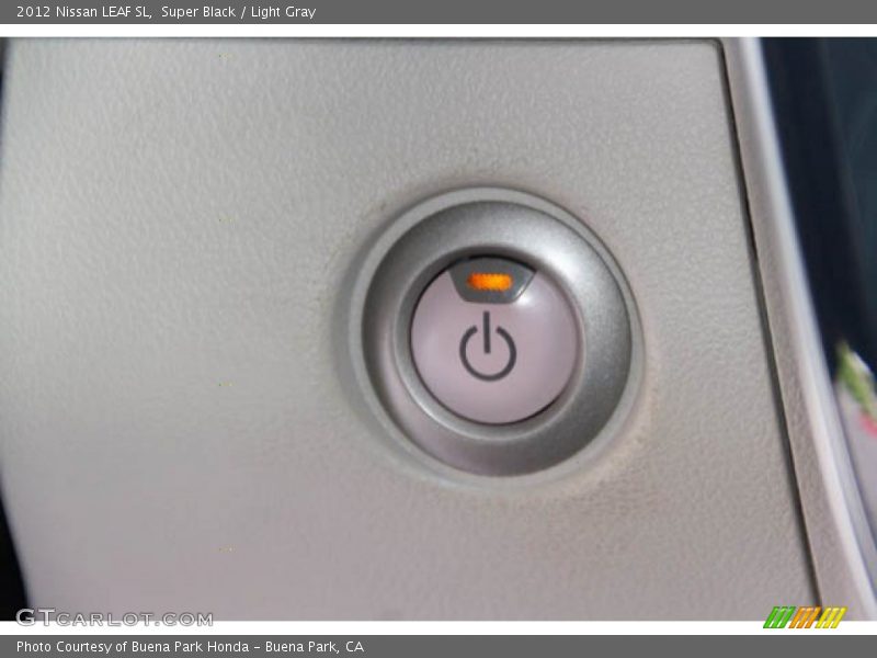 Super Black / Light Gray 2012 Nissan LEAF SL