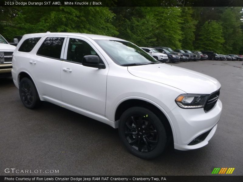 White Knuckle / Black 2019 Dodge Durango SXT AWD