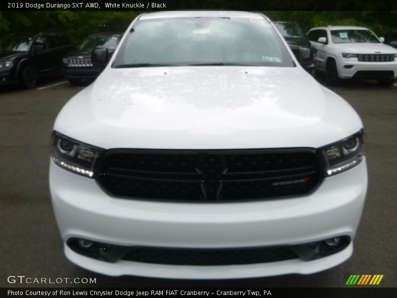 White Knuckle / Black 2019 Dodge Durango SXT AWD
