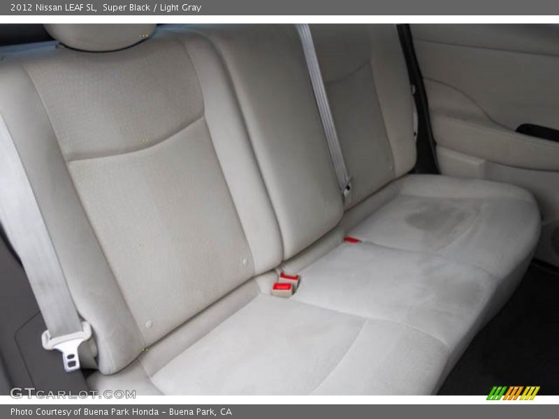 Super Black / Light Gray 2012 Nissan LEAF SL