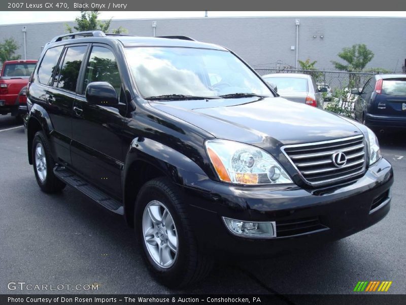 Black Onyx / Ivory 2007 Lexus GX 470