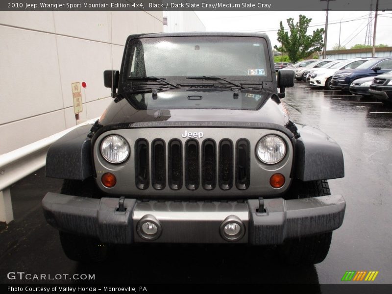 Black / Dark Slate Gray/Medium Slate Gray 2010 Jeep Wrangler Sport Mountain Edition 4x4