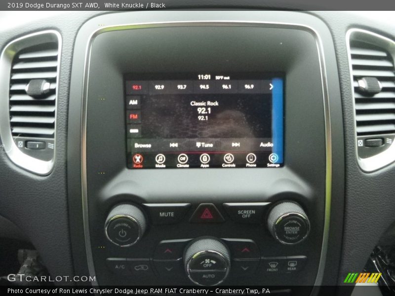 White Knuckle / Black 2019 Dodge Durango SXT AWD