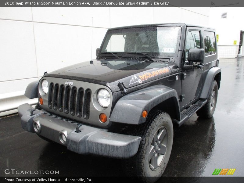 Black / Dark Slate Gray/Medium Slate Gray 2010 Jeep Wrangler Sport Mountain Edition 4x4
