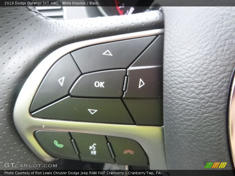 White Knuckle / Black 2019 Dodge Durango SXT AWD