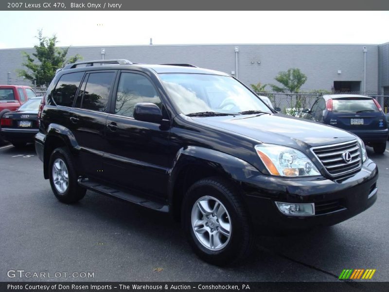 Black Onyx / Ivory 2007 Lexus GX 470