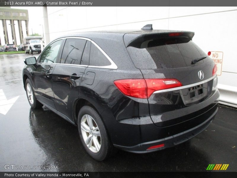 Crystal Black Pearl / Ebony 2013 Acura RDX AWD