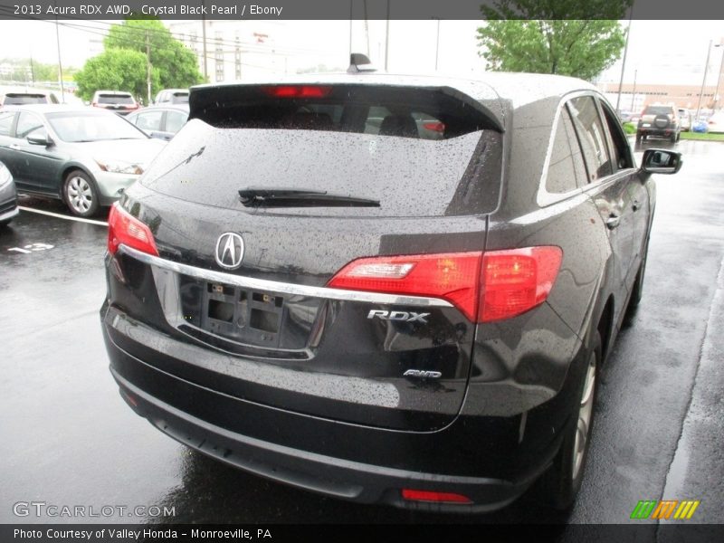 Crystal Black Pearl / Ebony 2013 Acura RDX AWD