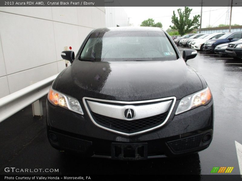 Crystal Black Pearl / Ebony 2013 Acura RDX AWD