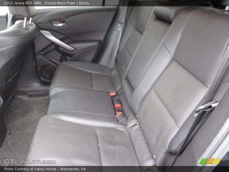 Crystal Black Pearl / Ebony 2013 Acura RDX AWD