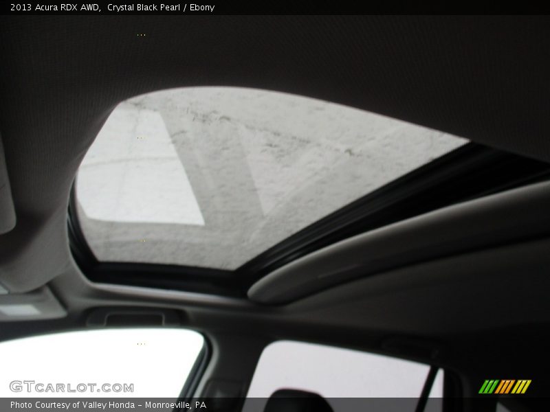 Crystal Black Pearl / Ebony 2013 Acura RDX AWD
