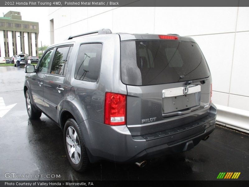 Polished Metal Metallic / Black 2012 Honda Pilot Touring 4WD