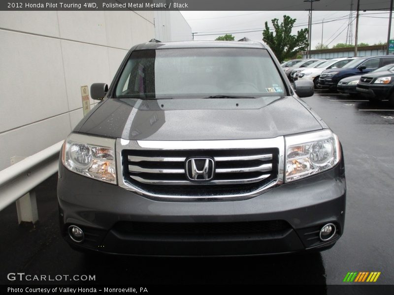 Polished Metal Metallic / Black 2012 Honda Pilot Touring 4WD