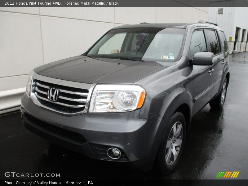 Polished Metal Metallic / Black 2012 Honda Pilot Touring 4WD