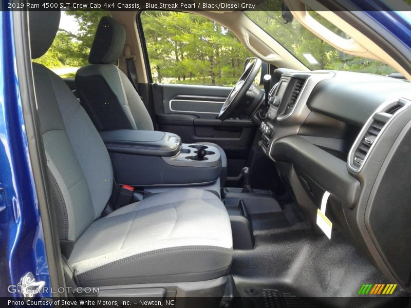 Blue Streak Pearl / Black/Diesel Gray 2019 Ram 4500 SLT Crew Cab 4x4 Chassis