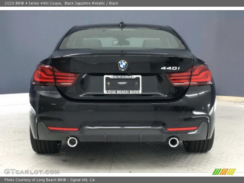 Black Sapphire Metallic / Black 2020 BMW 4 Series 440i Coupe
