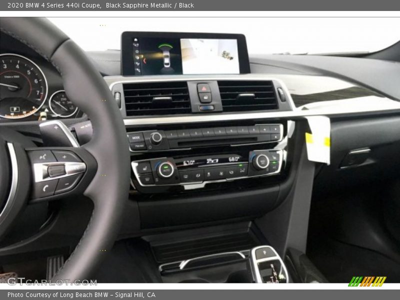 Black Sapphire Metallic / Black 2020 BMW 4 Series 440i Coupe