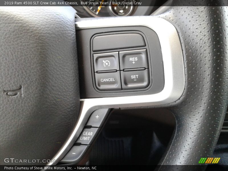 Blue Streak Pearl / Black/Diesel Gray 2019 Ram 4500 SLT Crew Cab 4x4 Chassis