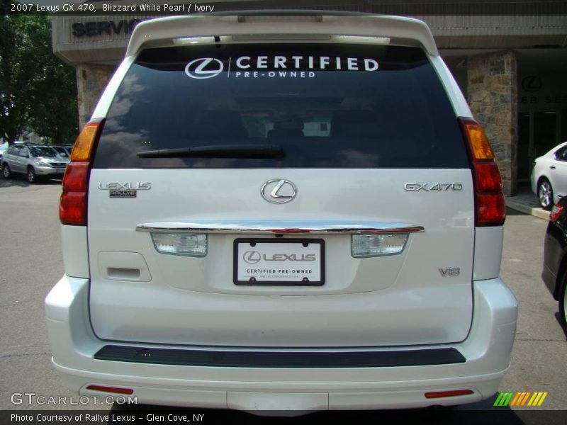 Blizzard White Pearl / Ivory 2007 Lexus GX 470