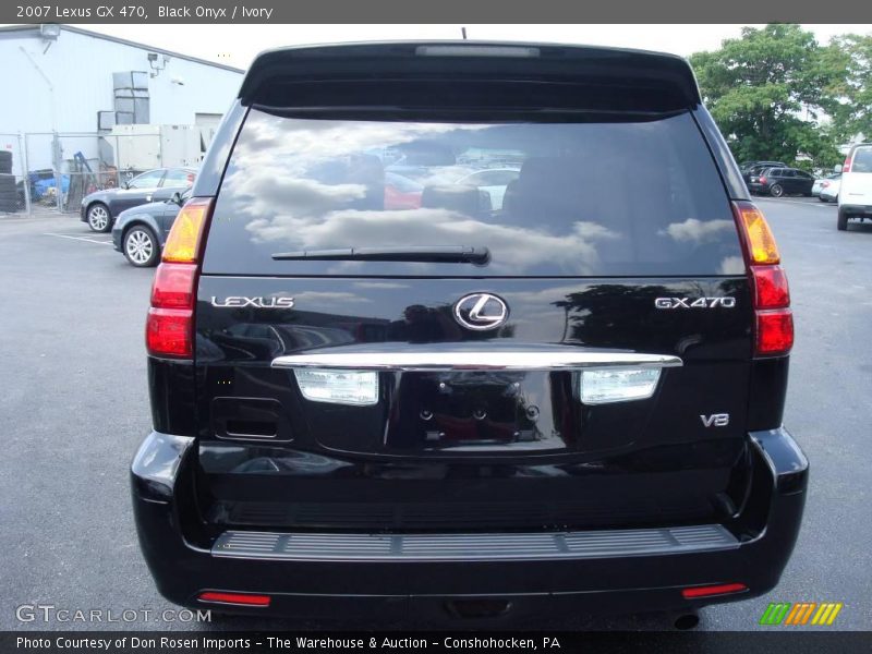 Black Onyx / Ivory 2007 Lexus GX 470