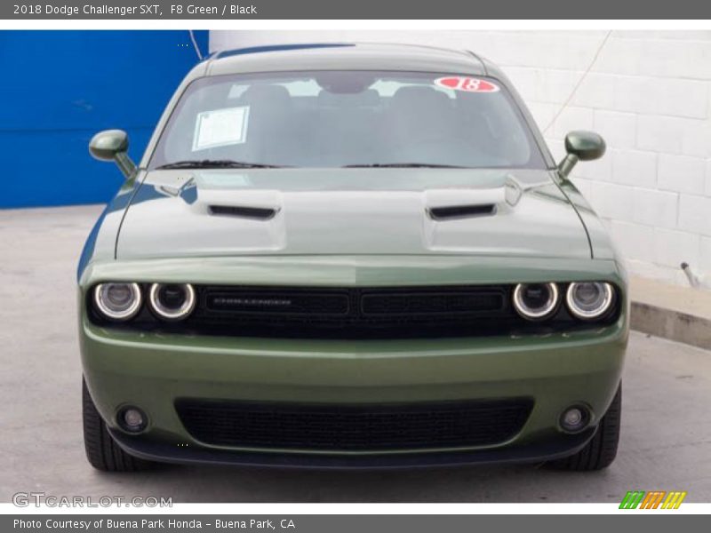 F8 Green / Black 2018 Dodge Challenger SXT