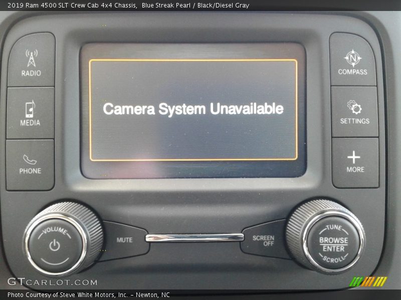 Blue Streak Pearl / Black/Diesel Gray 2019 Ram 4500 SLT Crew Cab 4x4 Chassis