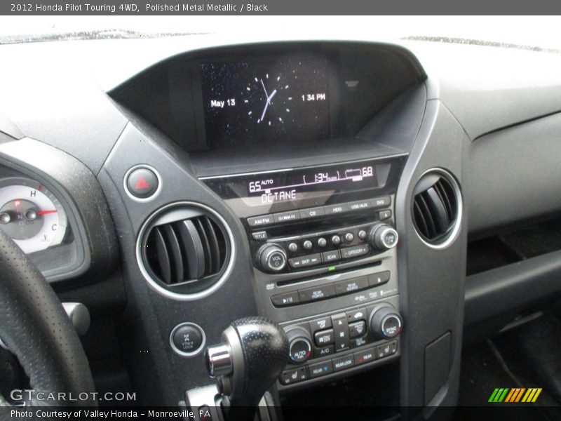 Polished Metal Metallic / Black 2012 Honda Pilot Touring 4WD