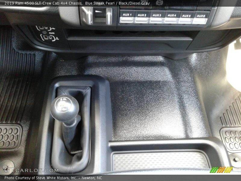Blue Streak Pearl / Black/Diesel Gray 2019 Ram 4500 SLT Crew Cab 4x4 Chassis