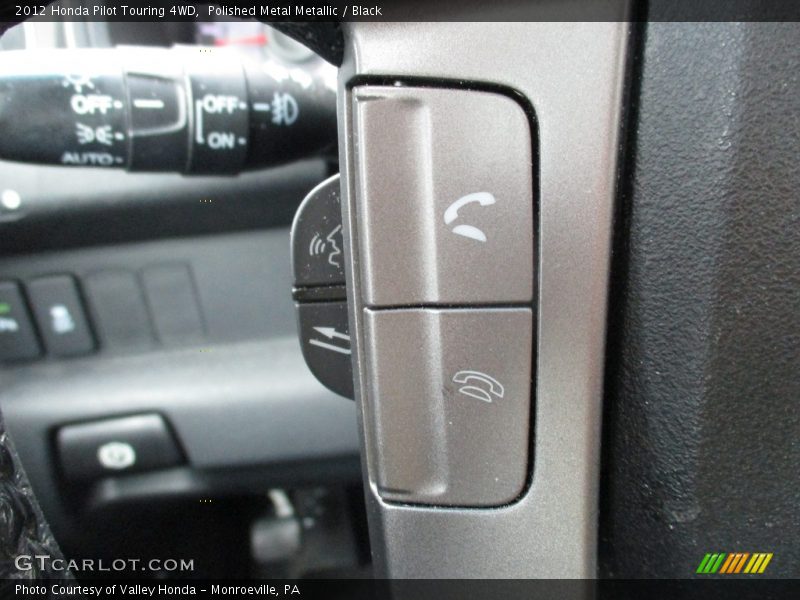 Polished Metal Metallic / Black 2012 Honda Pilot Touring 4WD