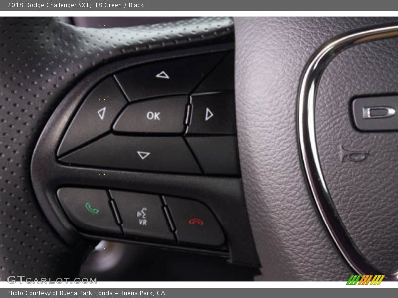 F8 Green / Black 2018 Dodge Challenger SXT