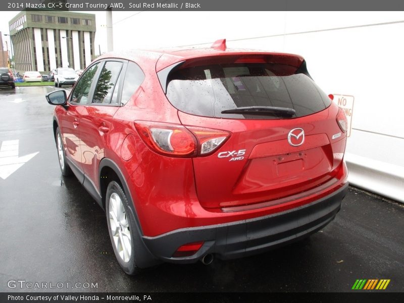 Soul Red Metallic / Black 2014 Mazda CX-5 Grand Touring AWD