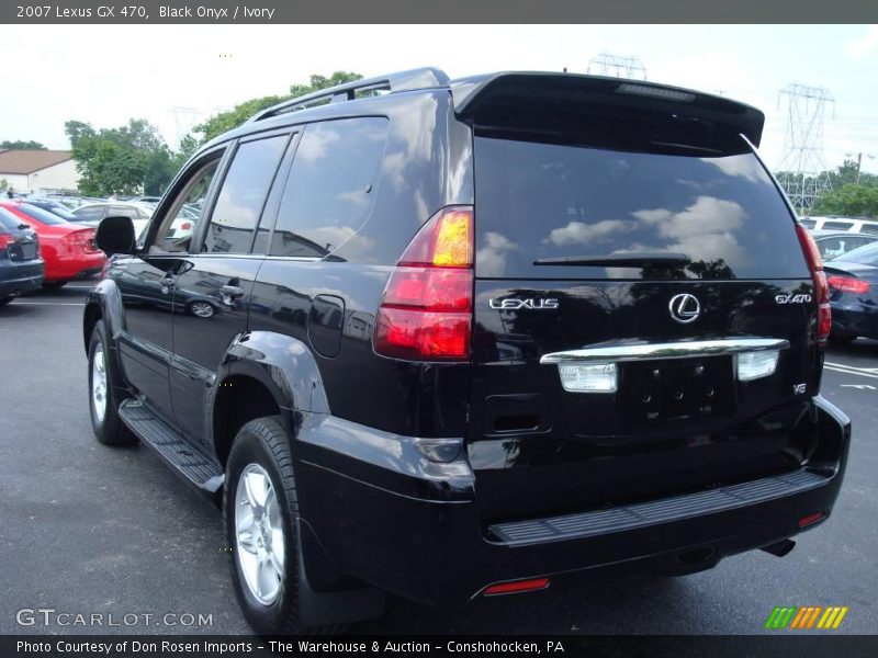 Black Onyx / Ivory 2007 Lexus GX 470