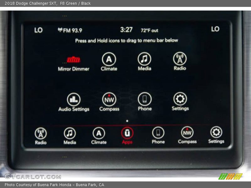 F8 Green / Black 2018 Dodge Challenger SXT