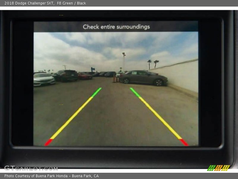 F8 Green / Black 2018 Dodge Challenger SXT