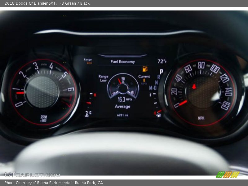F8 Green / Black 2018 Dodge Challenger SXT
