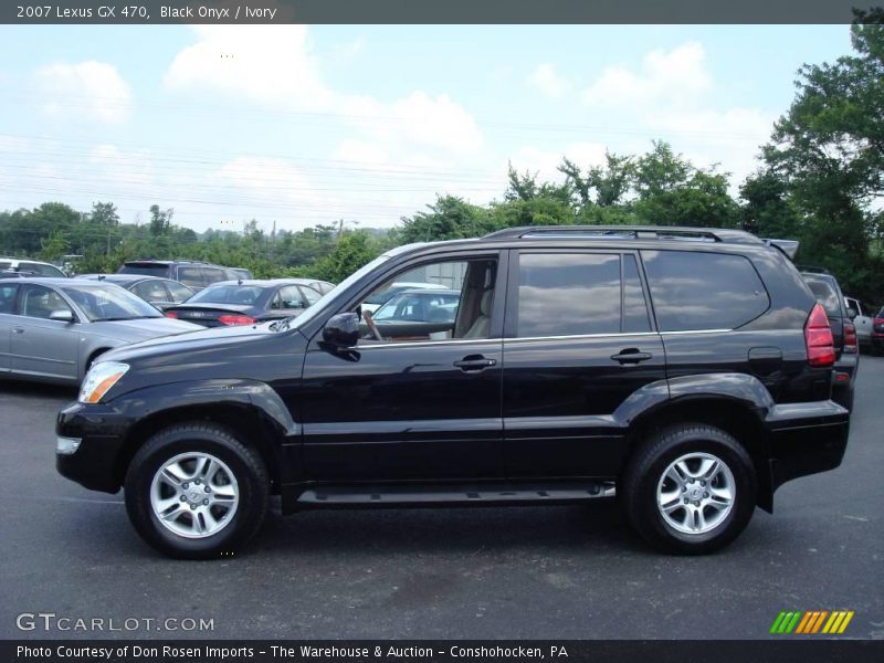 Black Onyx / Ivory 2007 Lexus GX 470