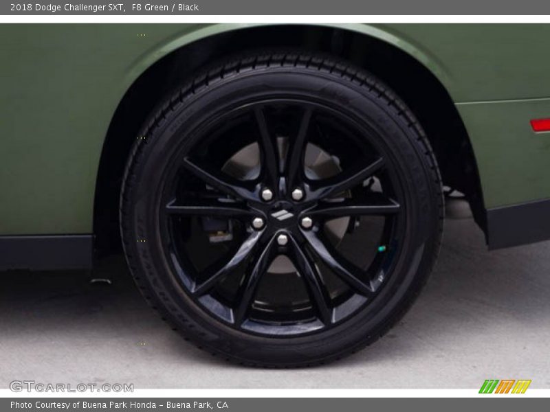 F8 Green / Black 2018 Dodge Challenger SXT