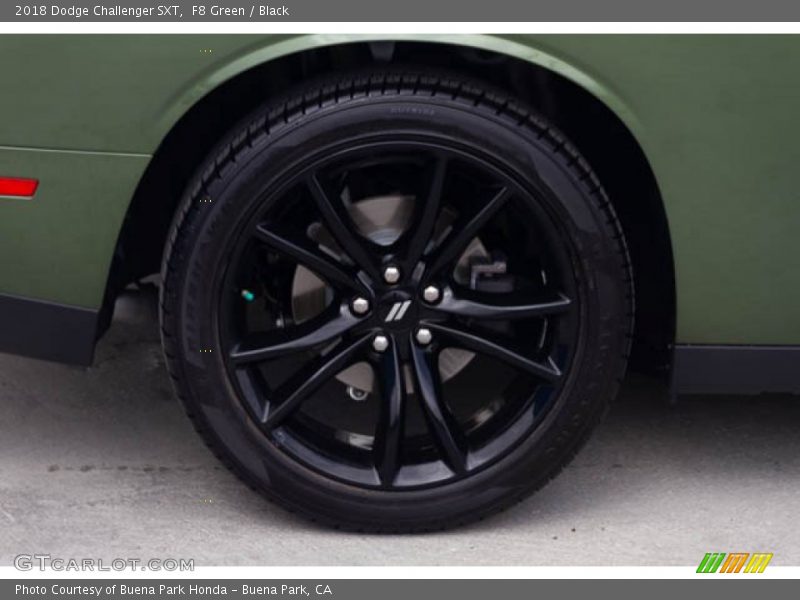 F8 Green / Black 2018 Dodge Challenger SXT