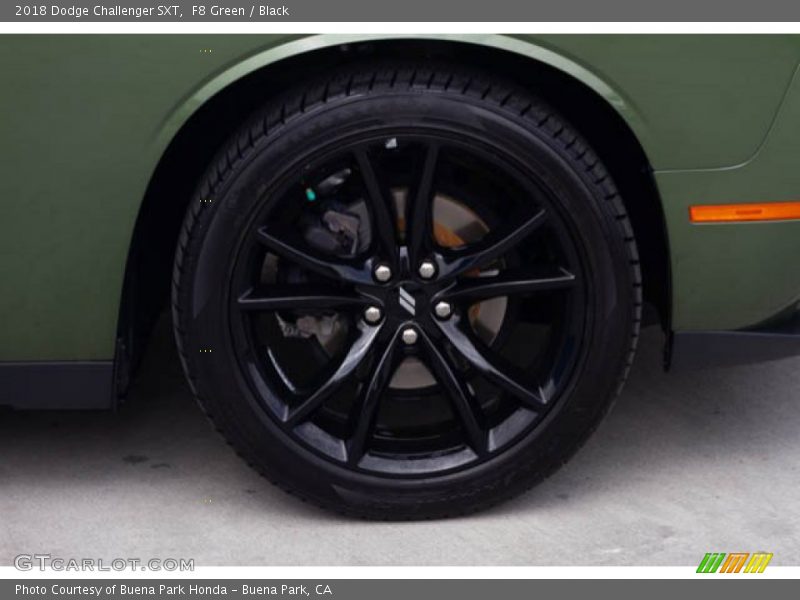 F8 Green / Black 2018 Dodge Challenger SXT