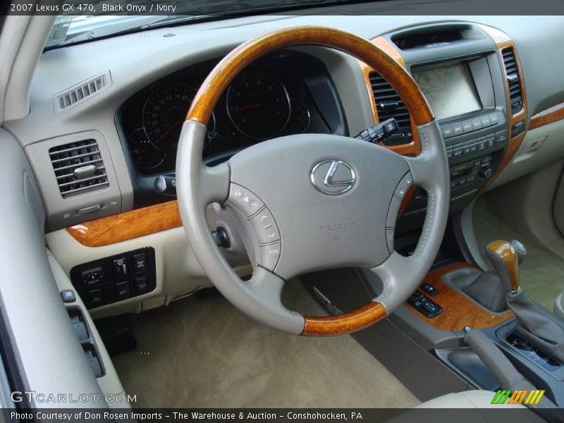 Black Onyx / Ivory 2007 Lexus GX 470