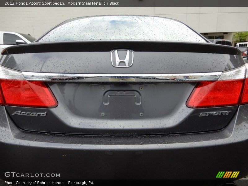 Modern Steel Metallic / Black 2013 Honda Accord Sport Sedan