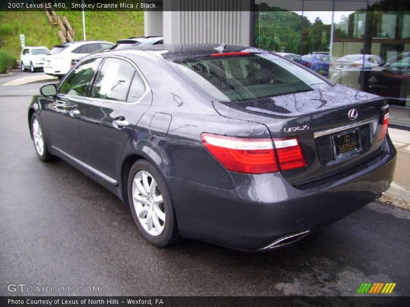 Smokey Granite Mica / Black 2007 Lexus LS 460