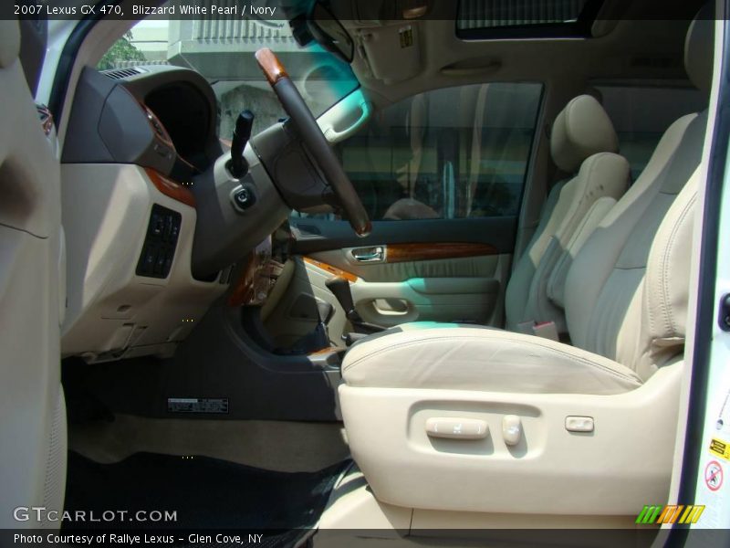 Blizzard White Pearl / Ivory 2007 Lexus GX 470