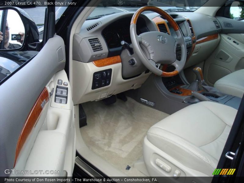 Black Onyx / Ivory 2007 Lexus GX 470