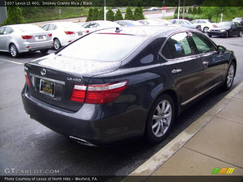 Smokey Granite Mica / Black 2007 Lexus LS 460